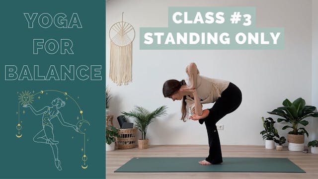 STANDING ONLY || Yoga for Balance Cla...