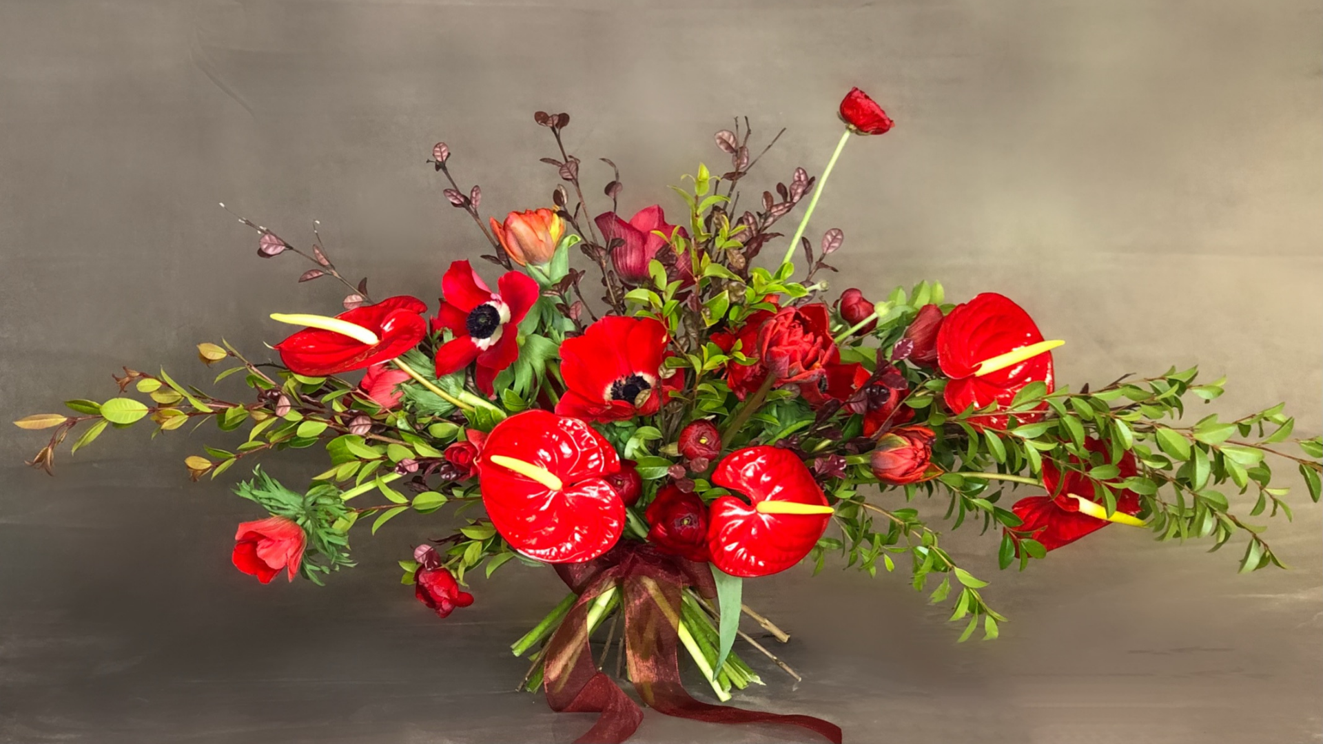 Red Bouquet - Tecnica dell'incrocio