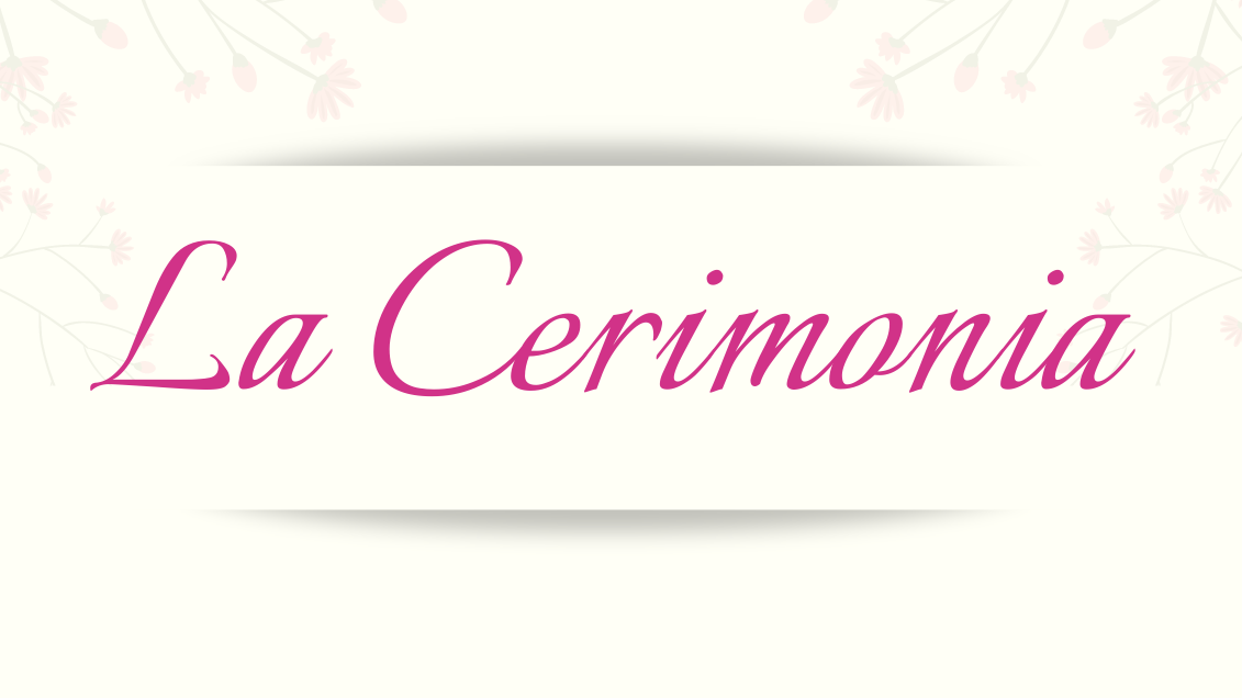 Template - La Cerimonia - Wedding Flowers