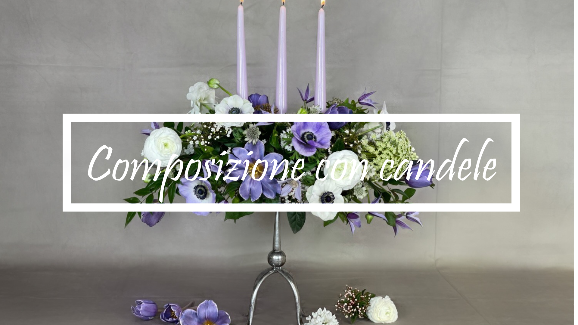 Composizione con candele