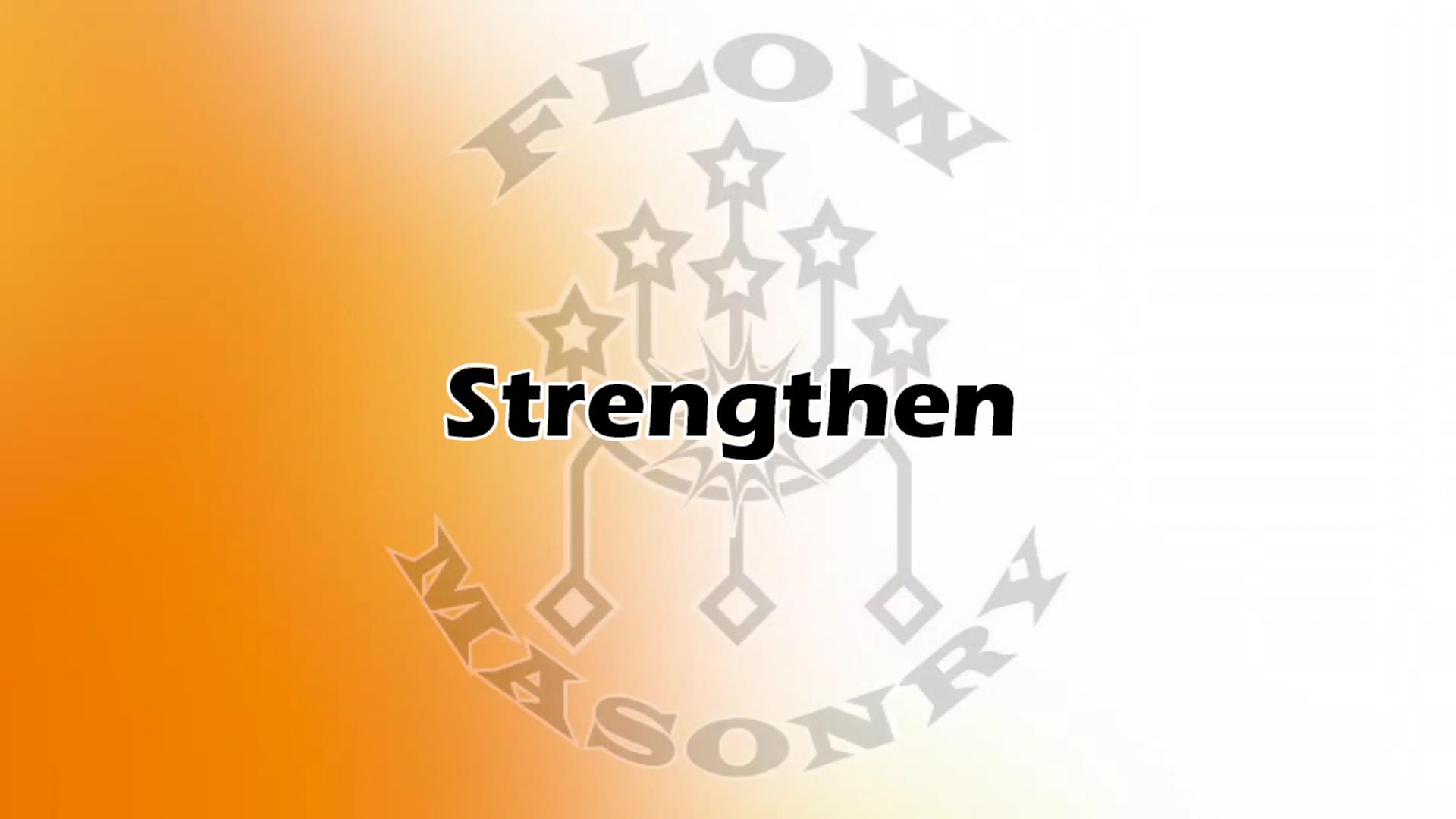 Flow Masonry pre-Strengthening Beginner Series 