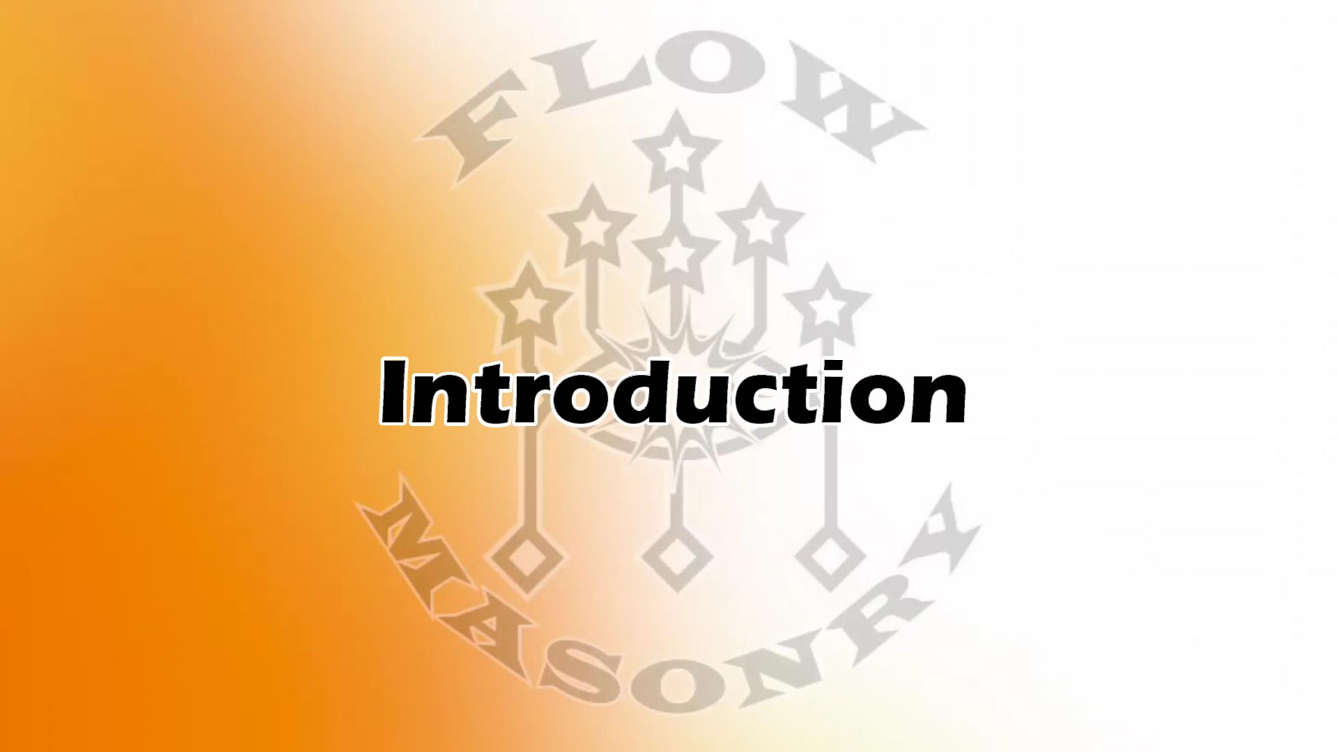 Flow Masonry introduction