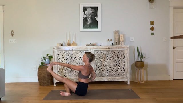 Karate kicks & Sukhasana threads