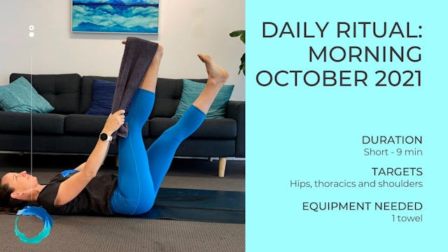 Morning Ritual October 2021