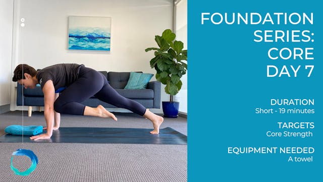 Foundation Series: Core & Spine Day 7