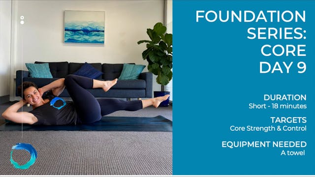 Foundation Series: Core & Spine Day 9