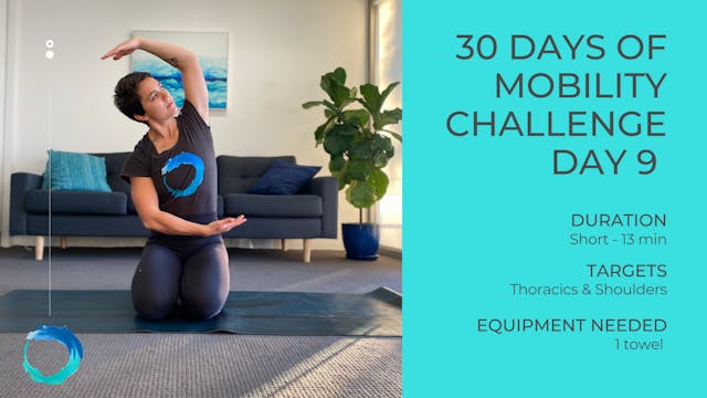 Day 9: Thoracics and Shoulders