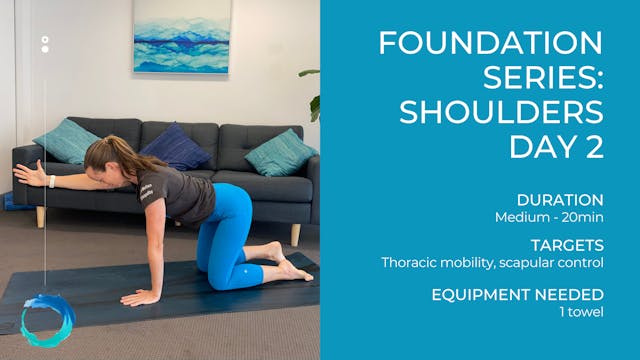 Foundation Series Shoulders Day 2
