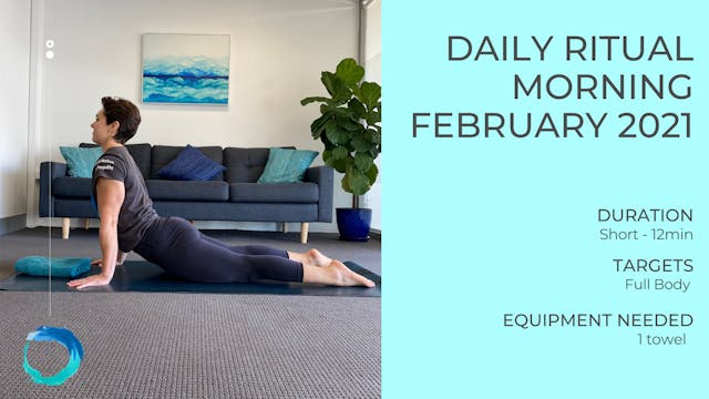 February 2022 Morning Ritual