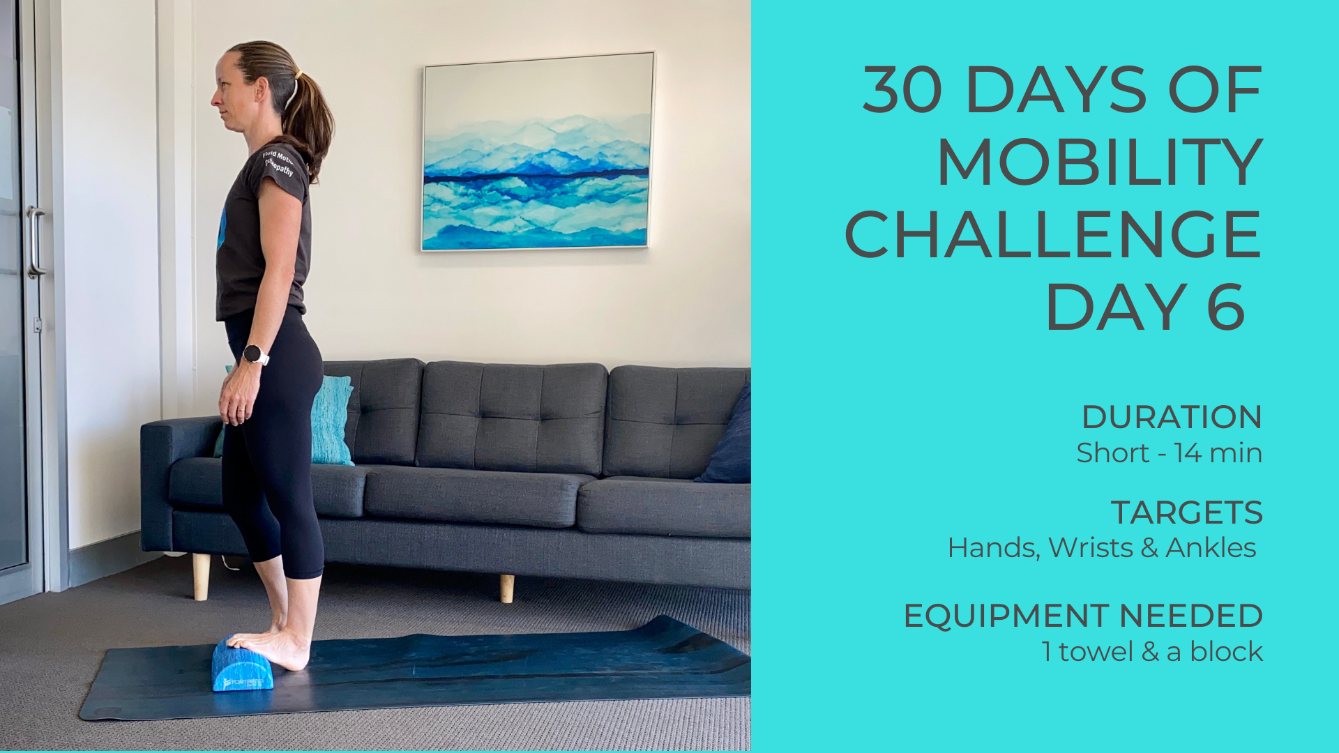 Day 6: Extremities - hands, wrists and ankles