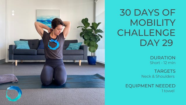 Day 29: Neck & Shoulders