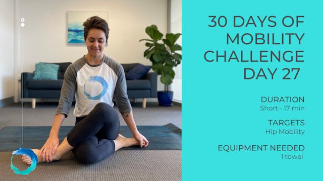 Day 27: Hip Mobility