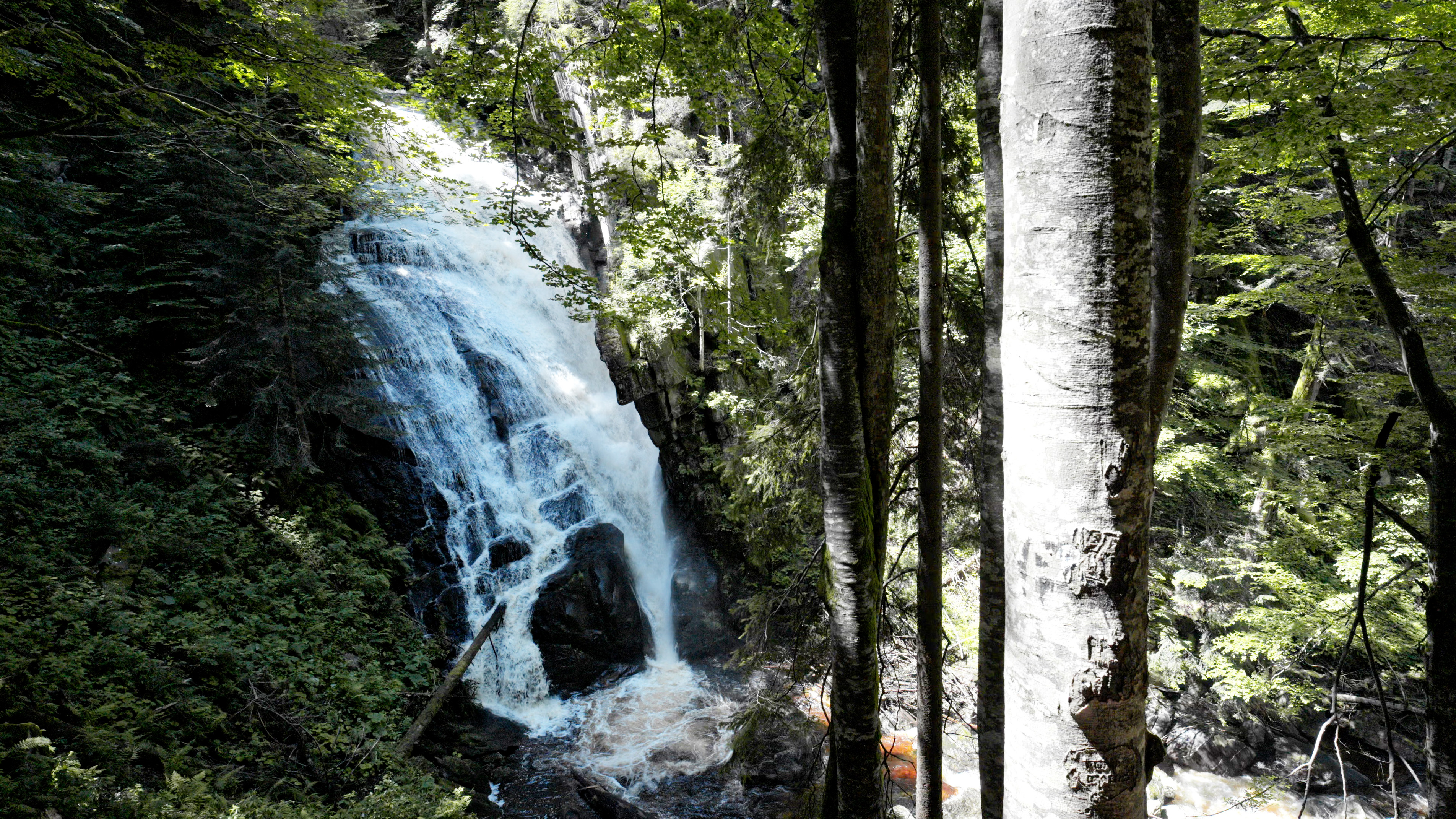 Veliki Sumik Waterfall, Pohorje Massif, Stajerska, Slovenia