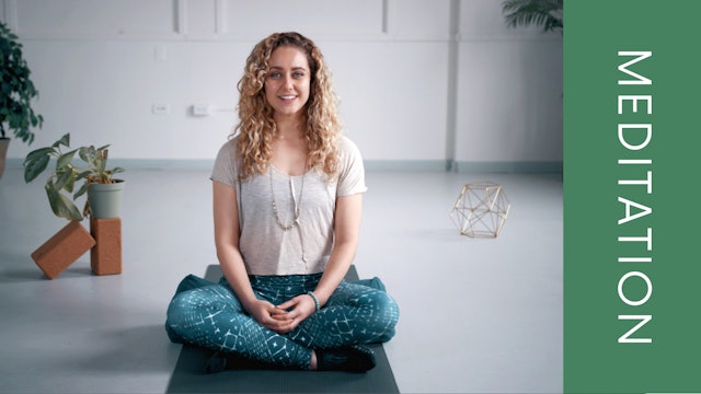 Meditation with Courtney (Mudra Mantra) (7min)