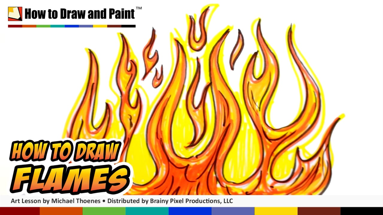 How to Draw Flames