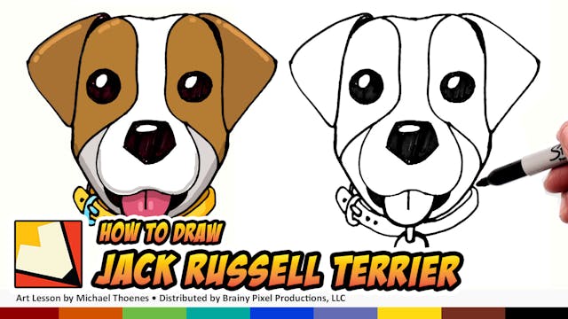 How to Draw Dogs Jack Russell Terrier...