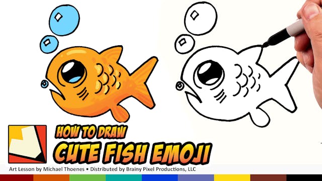 How to Draw Emojis Fish