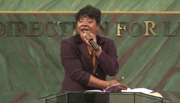 God's Set Time Pt 2 - Dr. Marcia Bailey