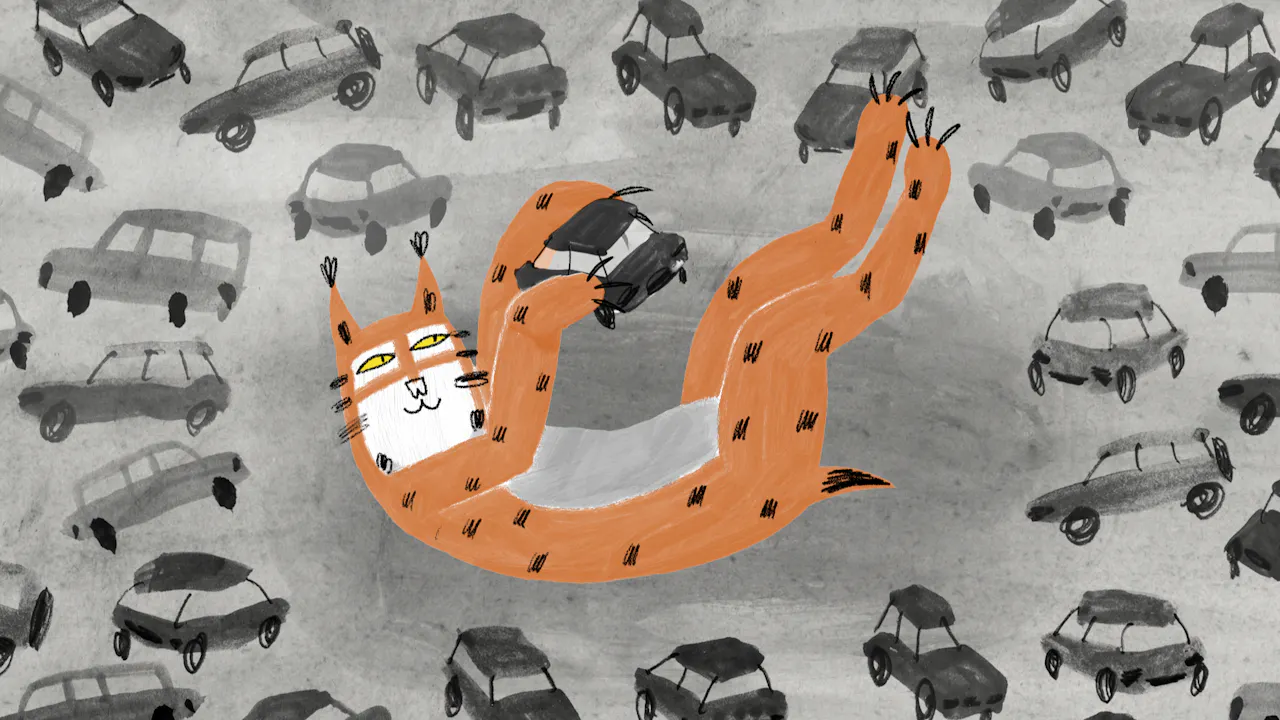 A Lynx In The Town