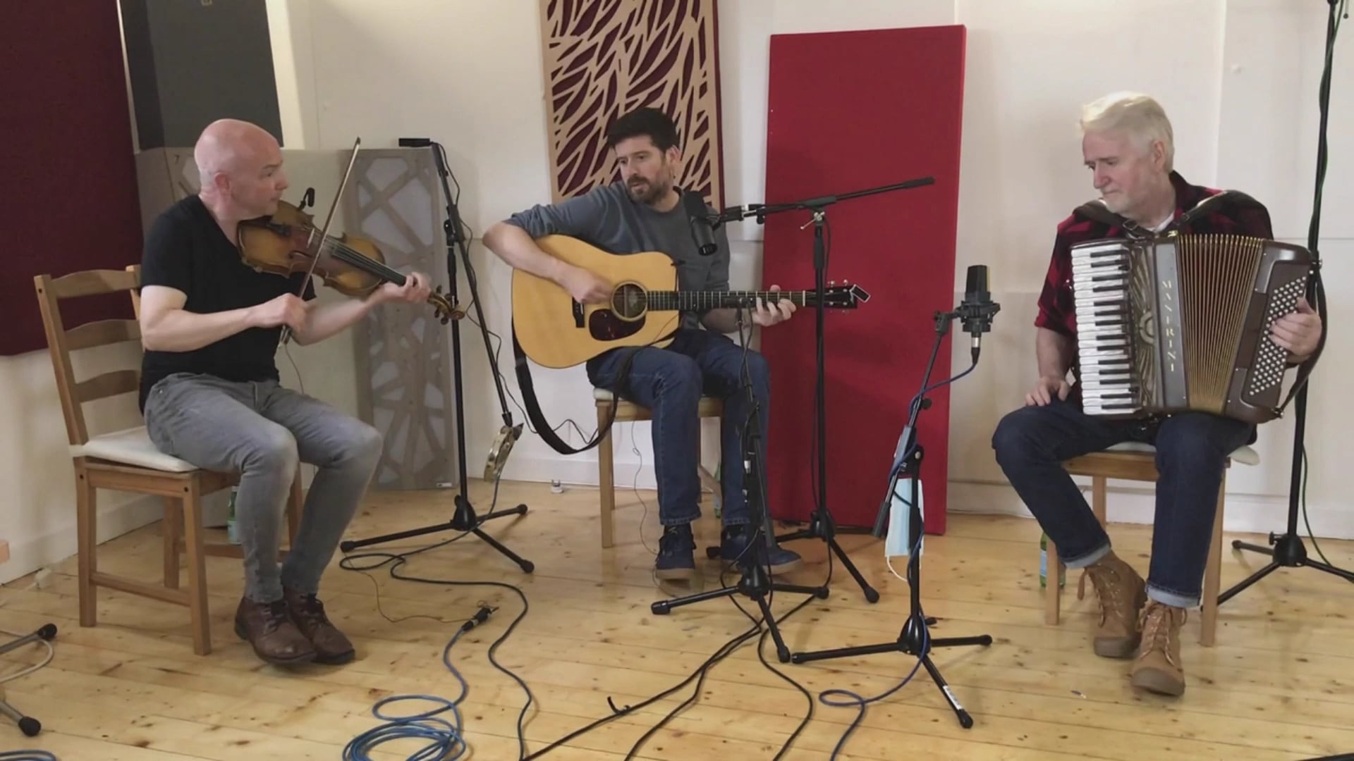 Kris Drever, John McCusker & Phil Cunningham at Folk On Foot Festival 3