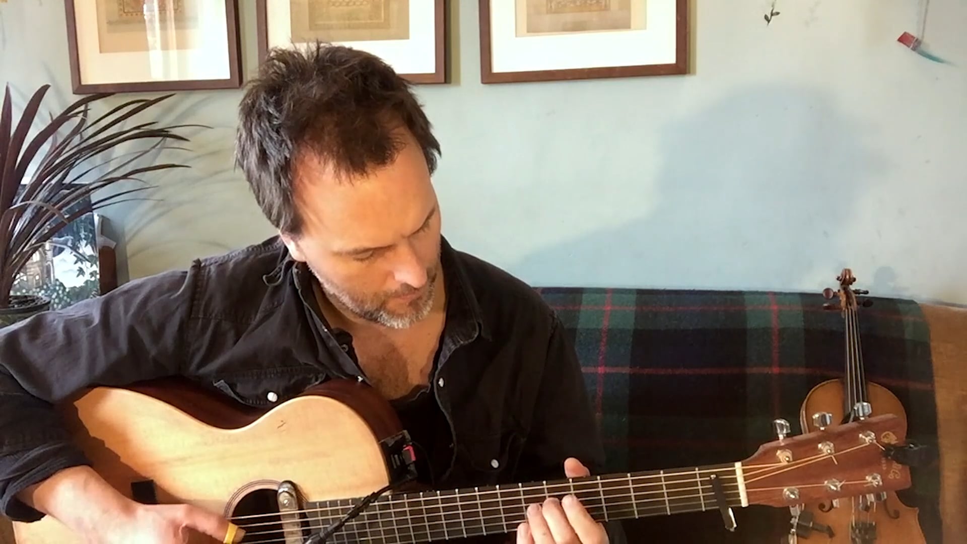 Jon Boden at the Folk On Foot Front Room Festival