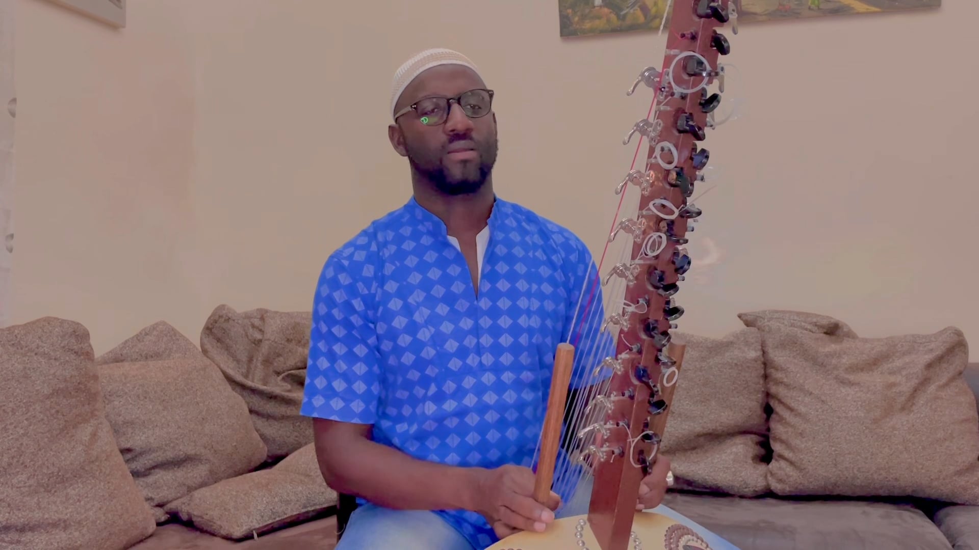 Seckou Keita at the Folk On Foot Festival Of LOVE