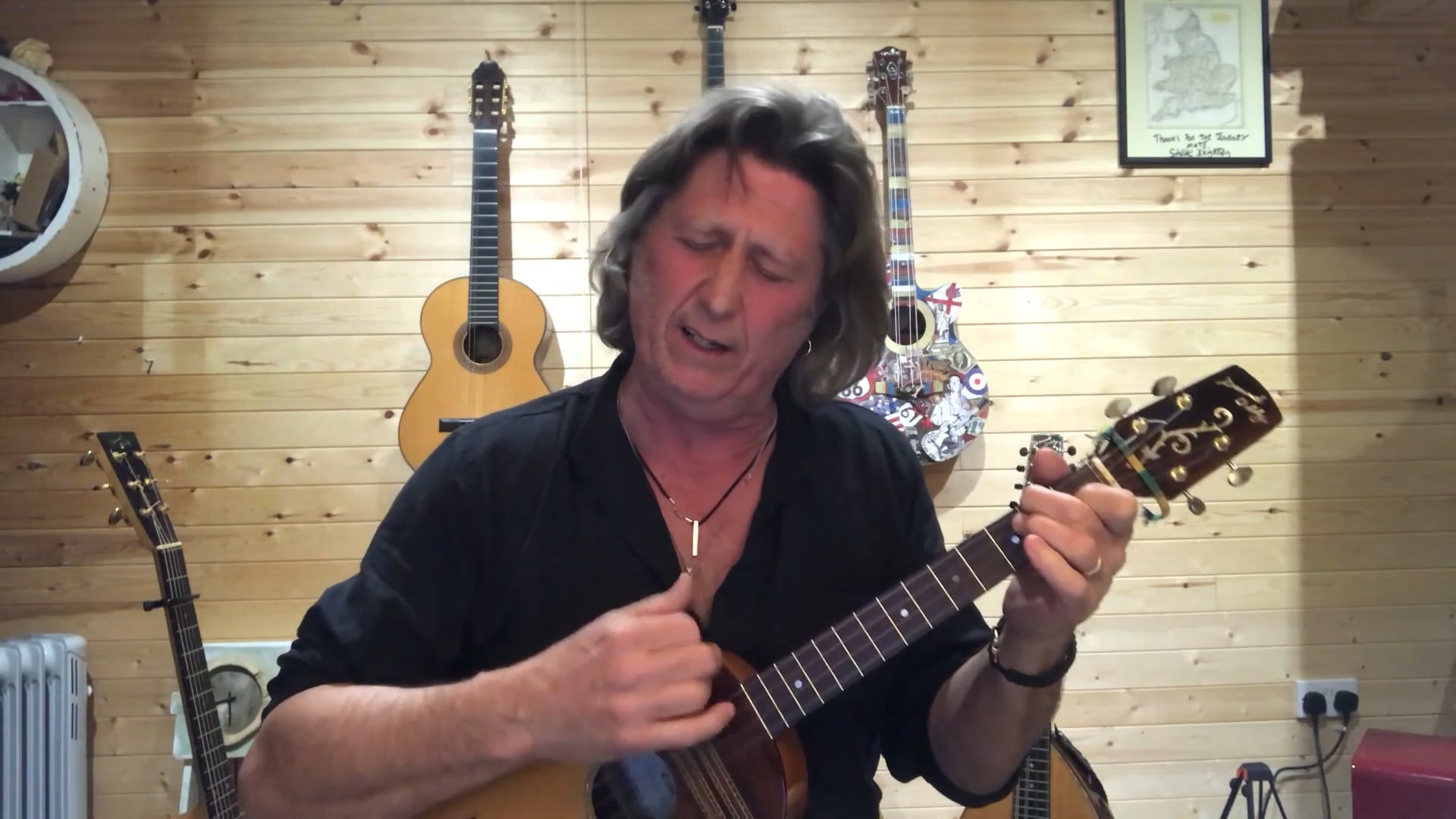 Steve Knightley at the Folk On Foot Front Room Festival