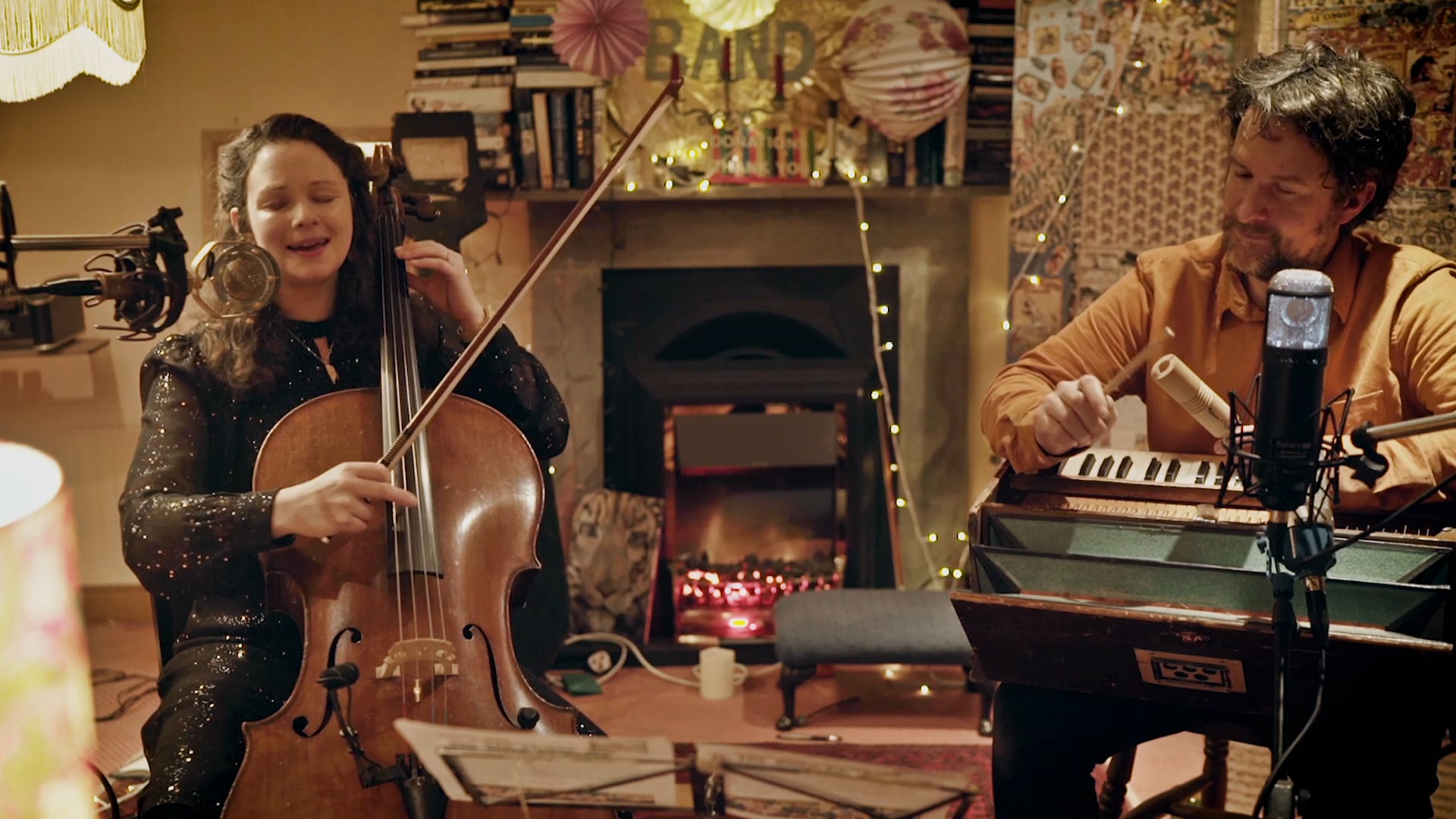 The Bookshop Band at the Folk On Foot Festival Of LOVE