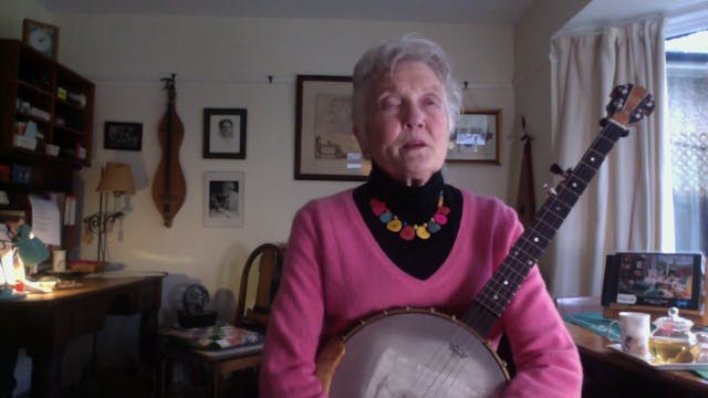 Peggy Seeger at the Folk On Foot Fest...