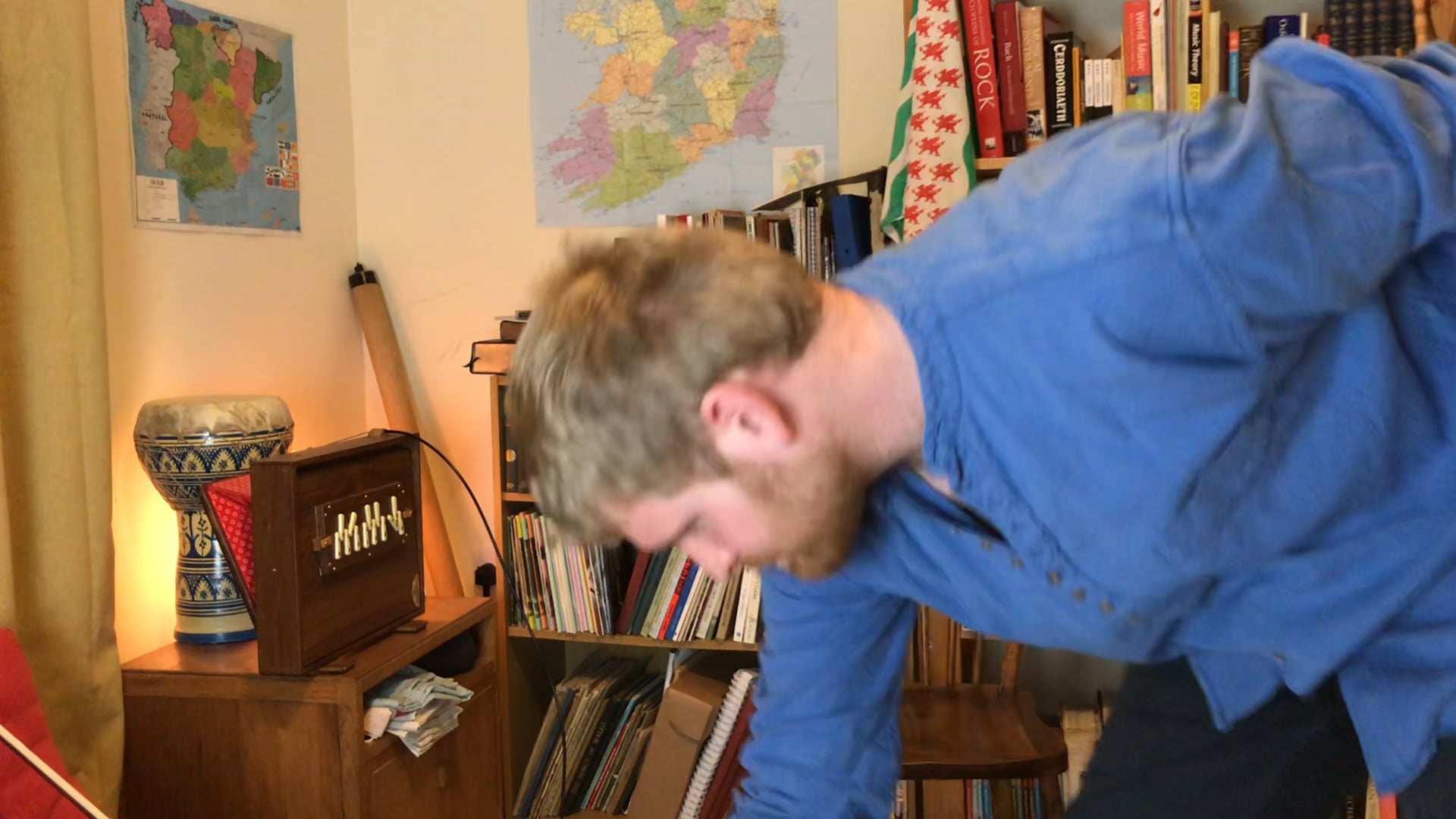 Gwilym Bowen Rhys at the Folk On Foot Festival Of LOVE