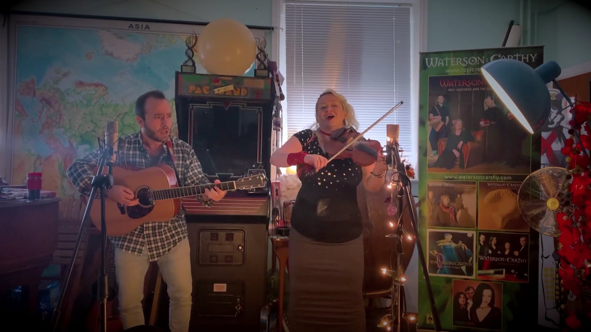 Eliza Carthy & Dave Delarre at the Folk On Foot Festival 3: TOGETHER AGAIN