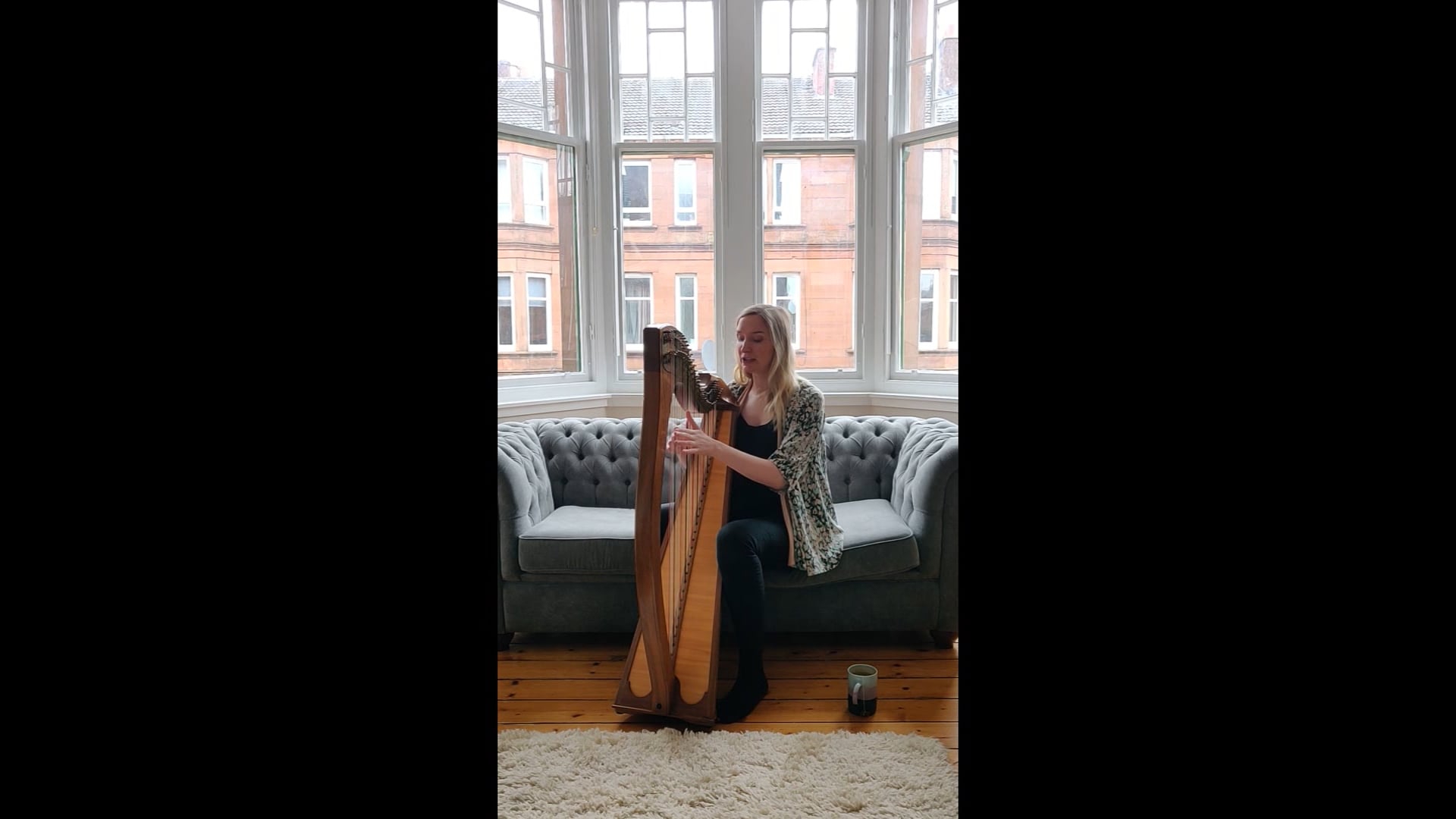 Rachel Newton at the Folk On Foot Front Room Festival