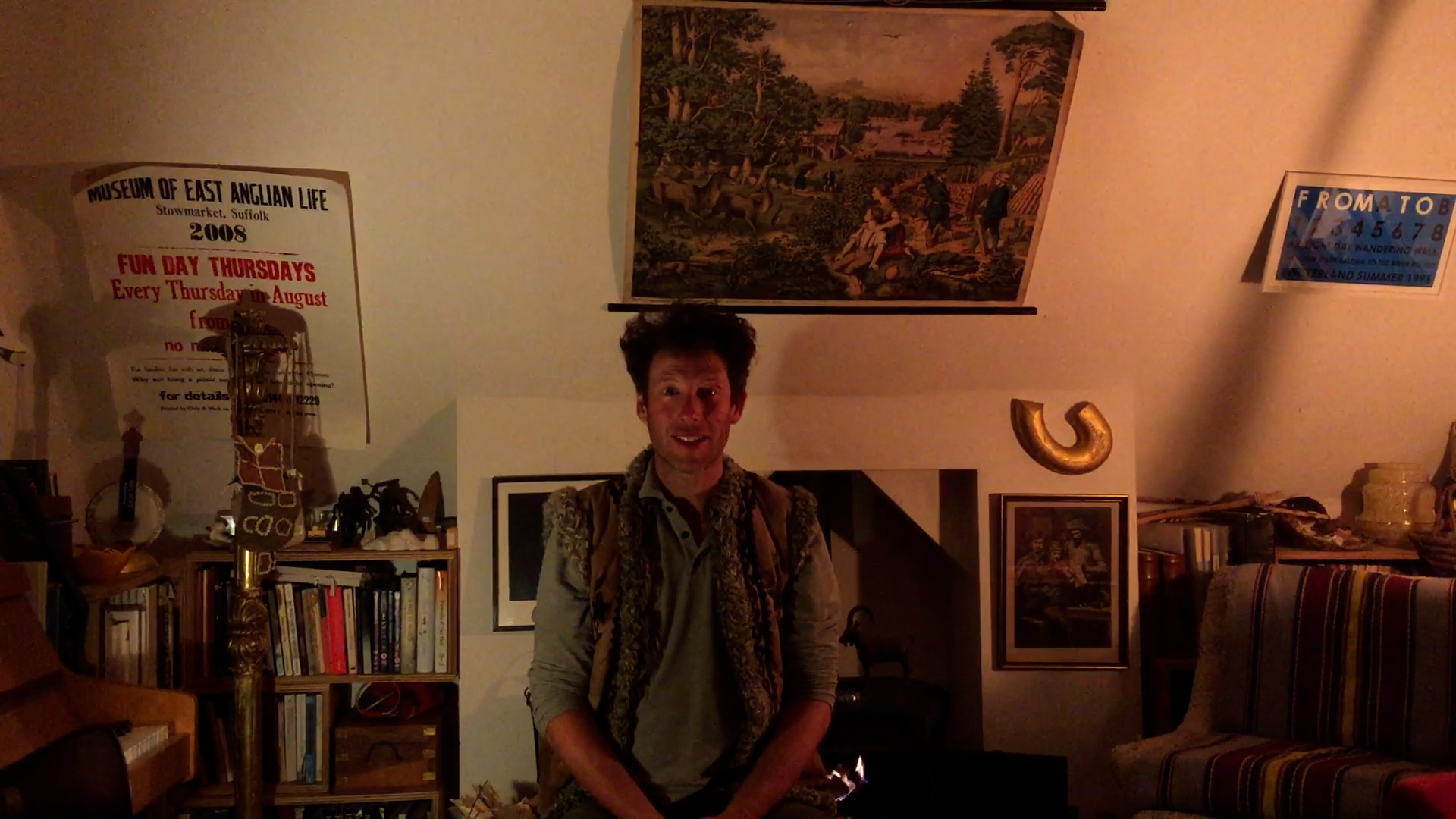 Sam Lee at the Folk On Foot Front Room Festival (part 2)