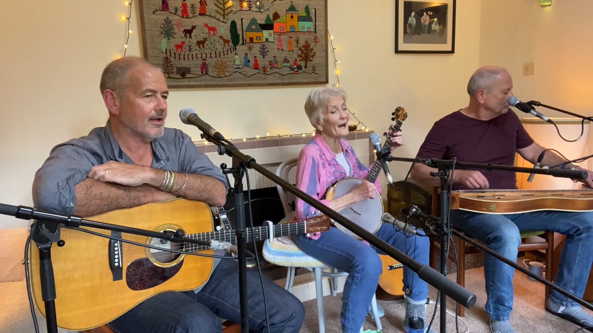 Peggy Seeger, Neill & Calum MacColl at the Folk On Foot Festival 3: TOGETHER AGAIN