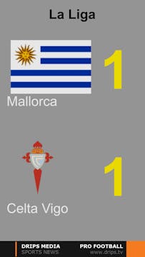 MALLORCA VS CELTA VIGO 13 JAN
