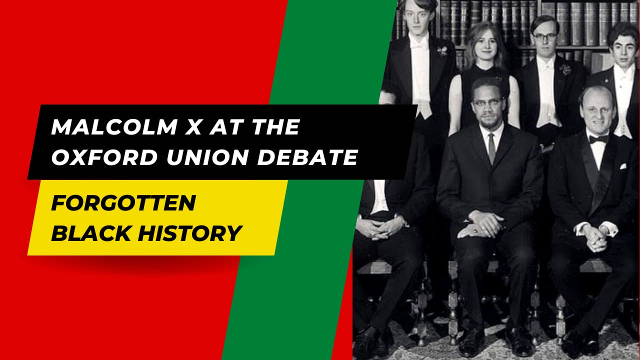 Malcolm X at the Oxford Union Debate