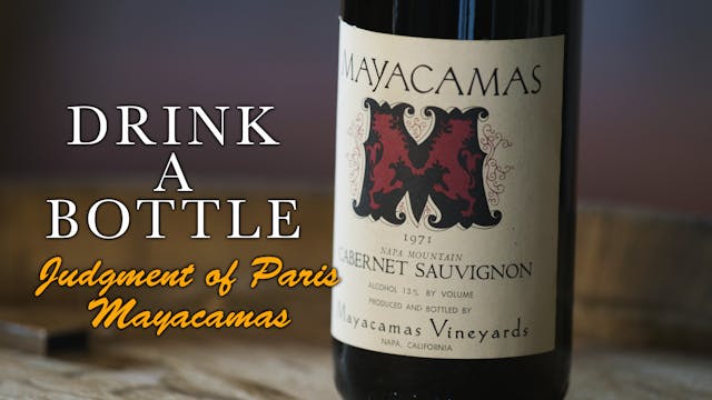 Drink a Bottle - Mayacamas