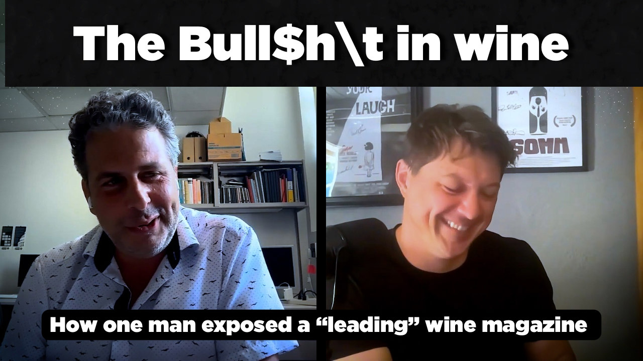 the_bullsh%t in wine - the man who exposed a “Leading” Wine Magazine