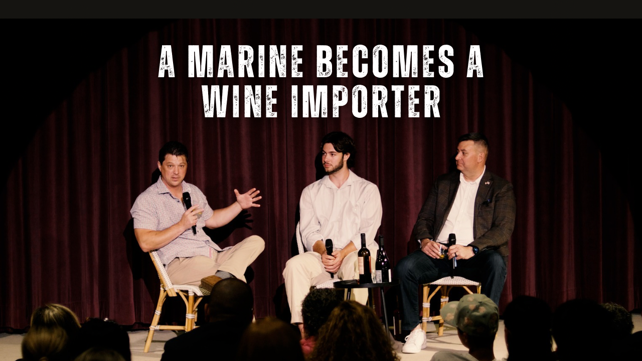 A marine veteran becomes a wine importer