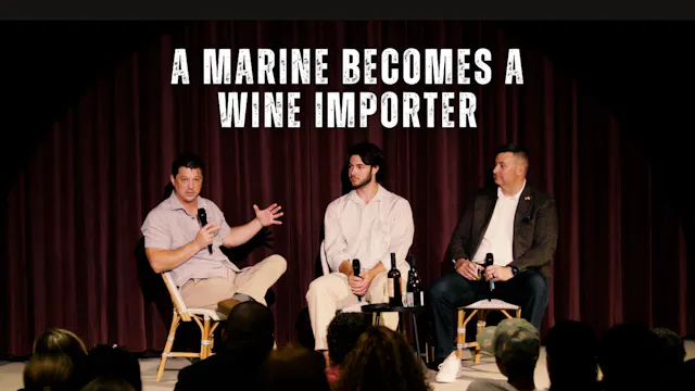 A marine veteran becomes a wine importer