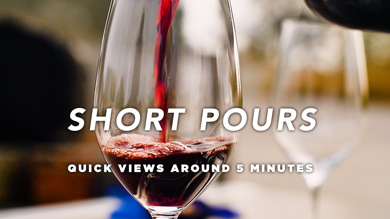 Short Pours around 5 minutes
