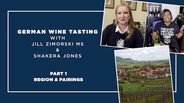German Wine Tasting: Part 1 with Jill Zimorski and Shakera Jones