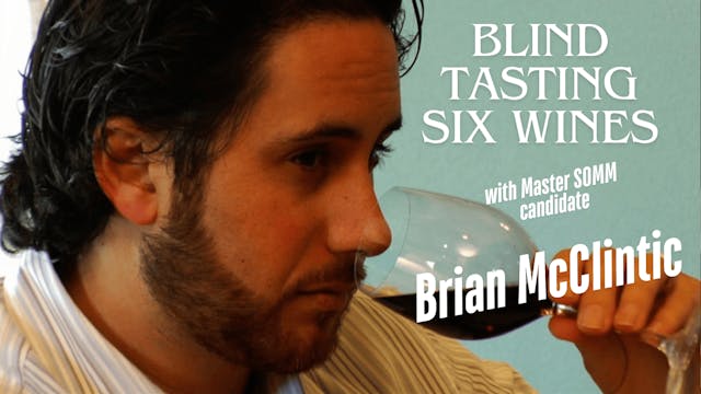 Brian McClintic attempts to taste 6 w...