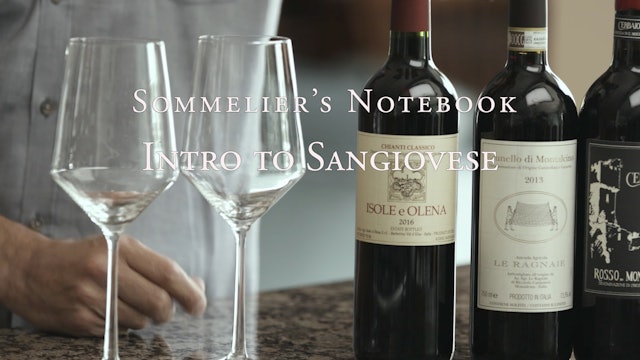 An Intro to Sangiovese