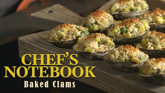 Chef's Notebook: Baked Clams