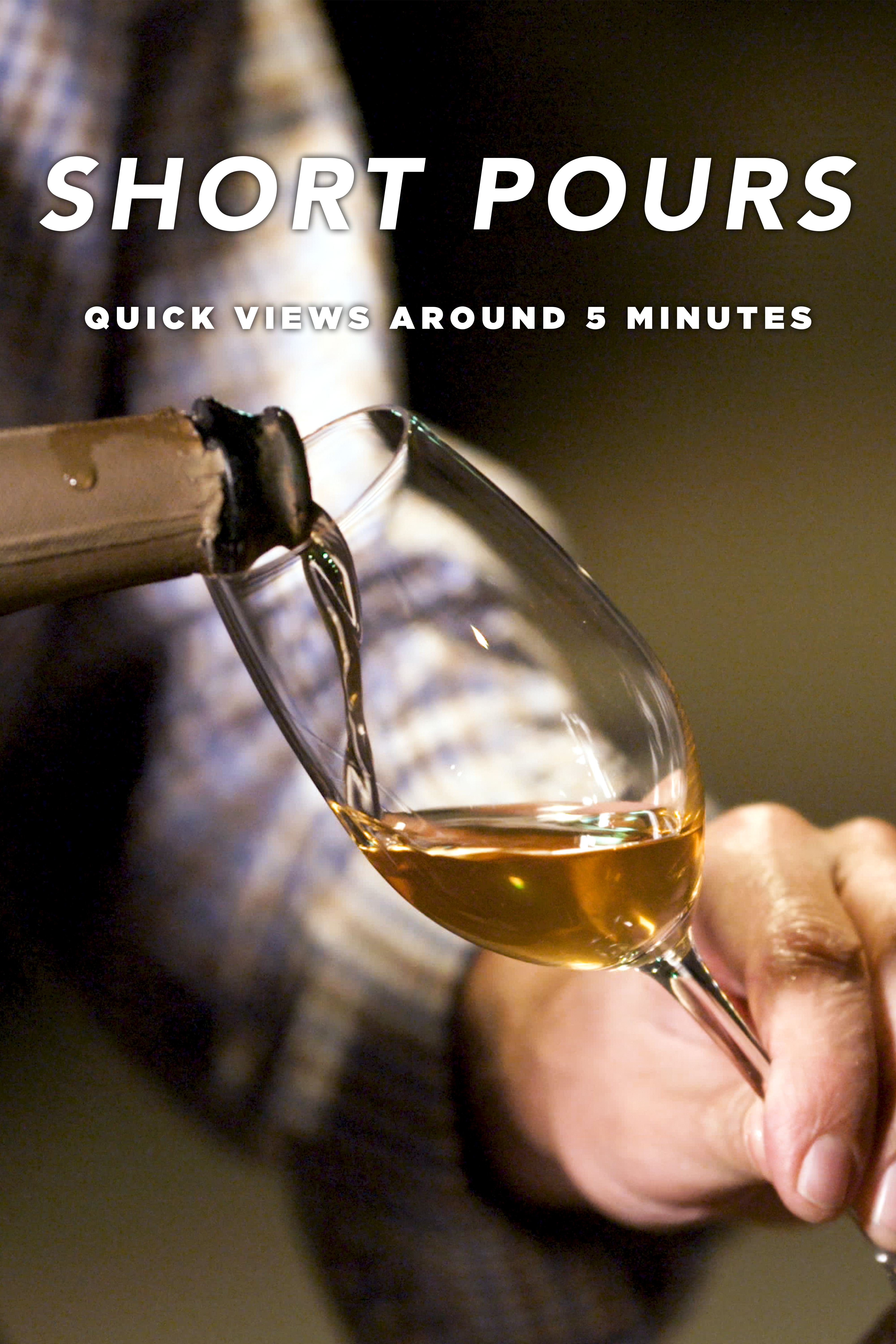 Short Pours around 5 minutes