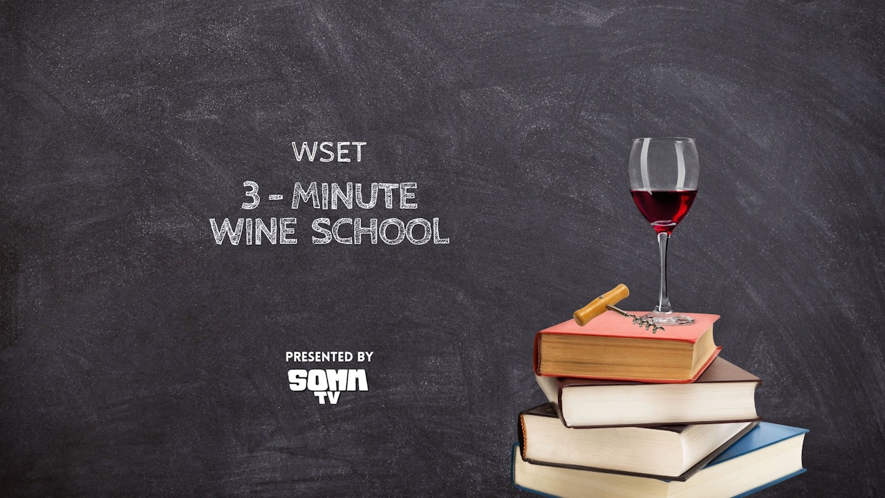 WSET 3 Minute Wine School