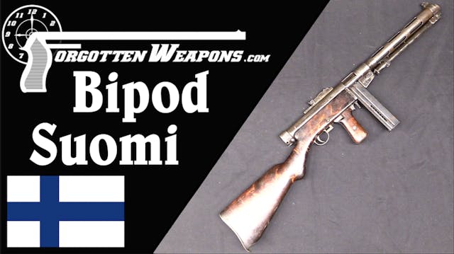 The Very Rare Commercial Suomi SMG wi...