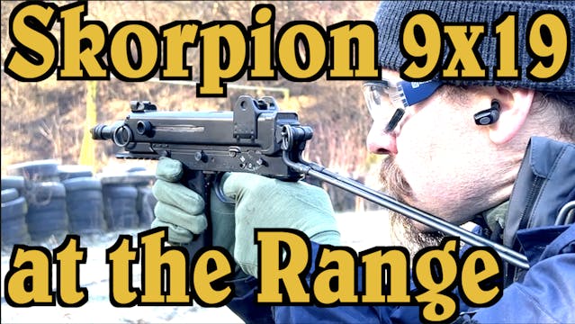 9x19 Skorpion on the Range
