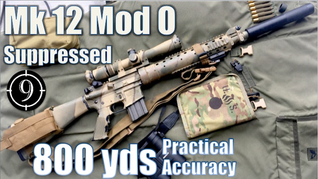 Mk12 Mod0 SPR to 800yds (Suppressed- AEM-5): Practical Accuracy 